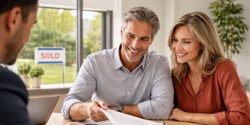 Reviewing documents for a new home